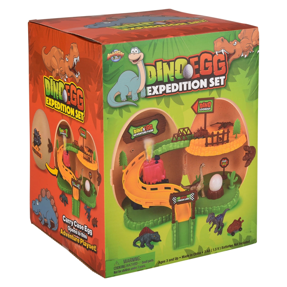 Dinosaur Egg Expedition Track Play Set