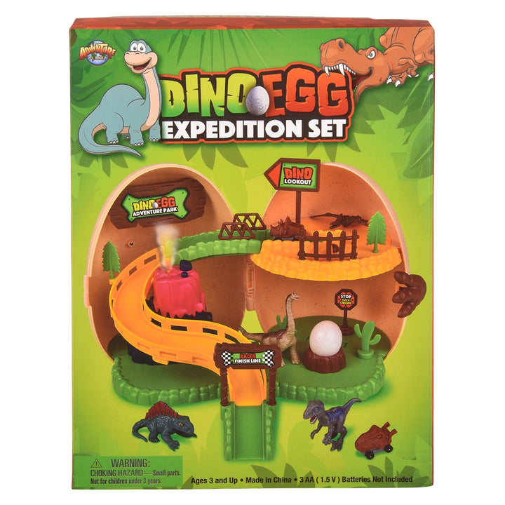 Dinosaur Egg Expedition Track Play Set