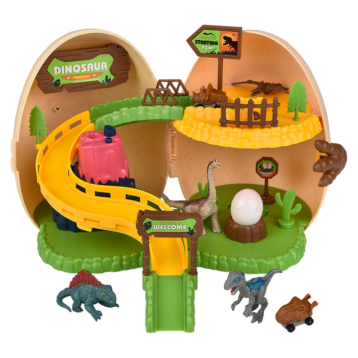Dinosaur Egg Expedition Track Play Set