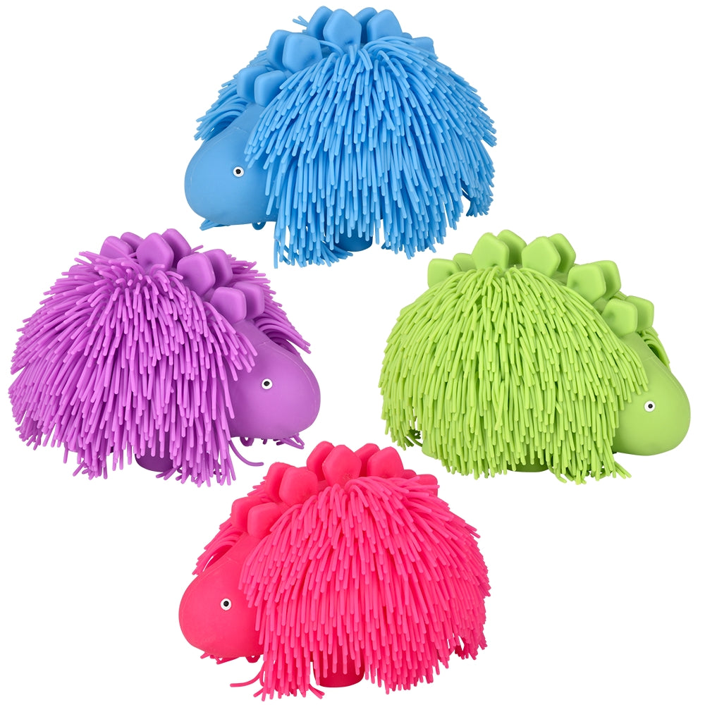 Shaggy Puffer Stegosaurus Squeeze Toy