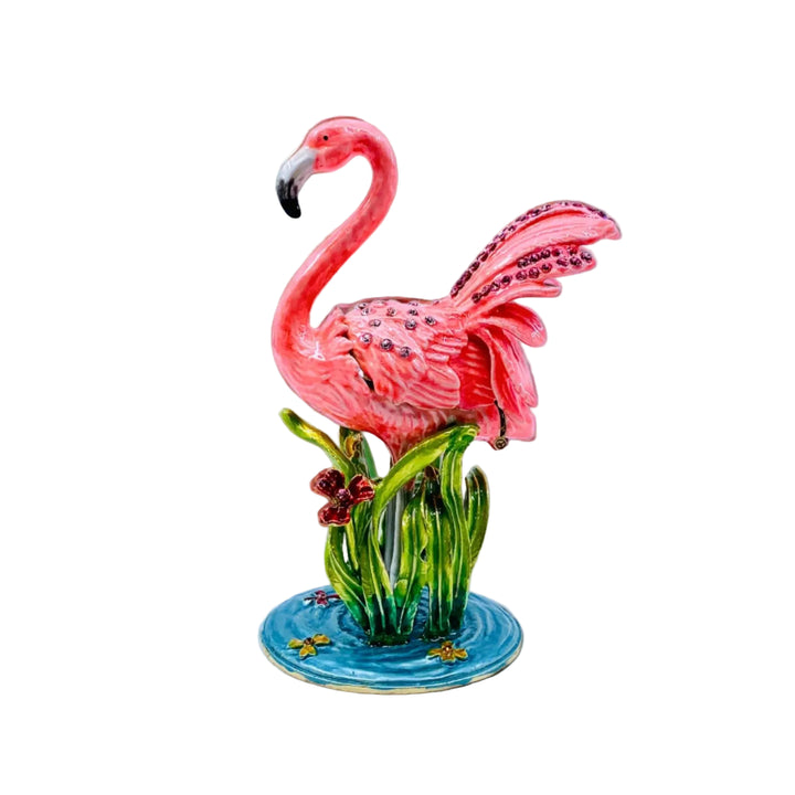Flamingo Trinket Box