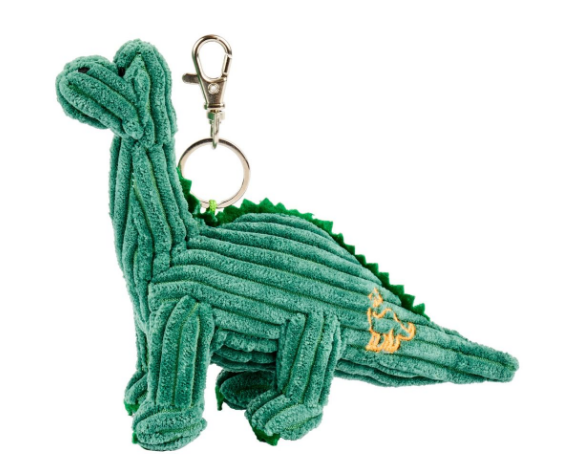 Corduroy Diplo Bag Charm Green