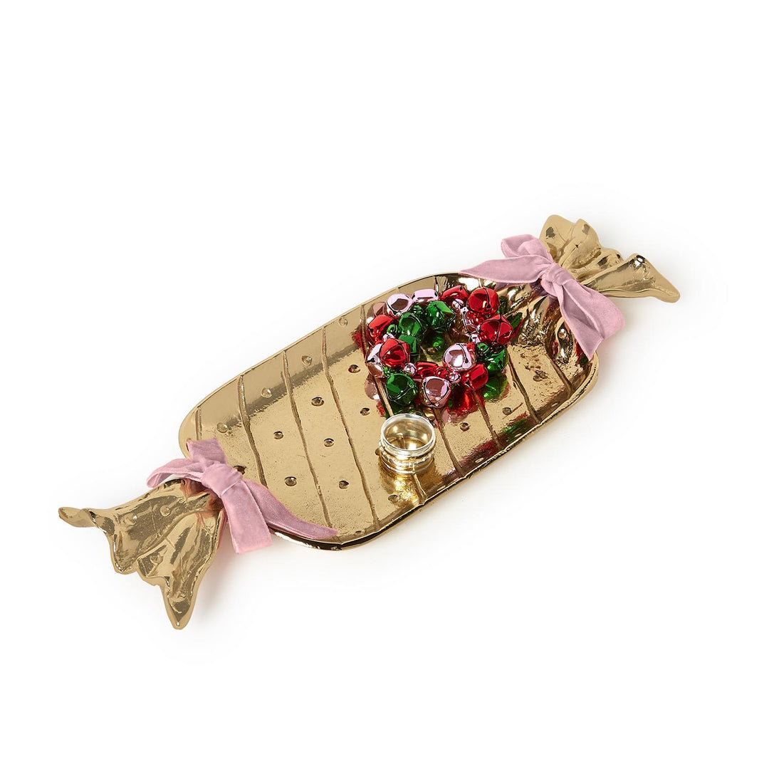 Gold Candy Shaped Tray, Large