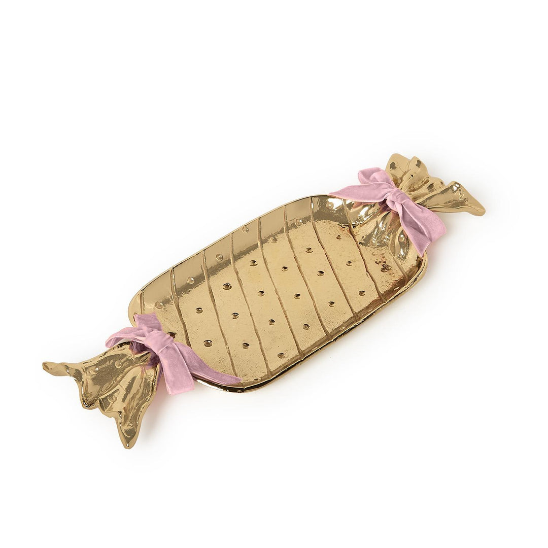 Gold Candy Shaped Tray, Large