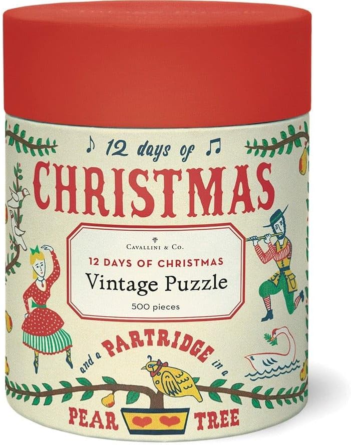 Twelve Days of Christmas Puzzle, 500 Pieces