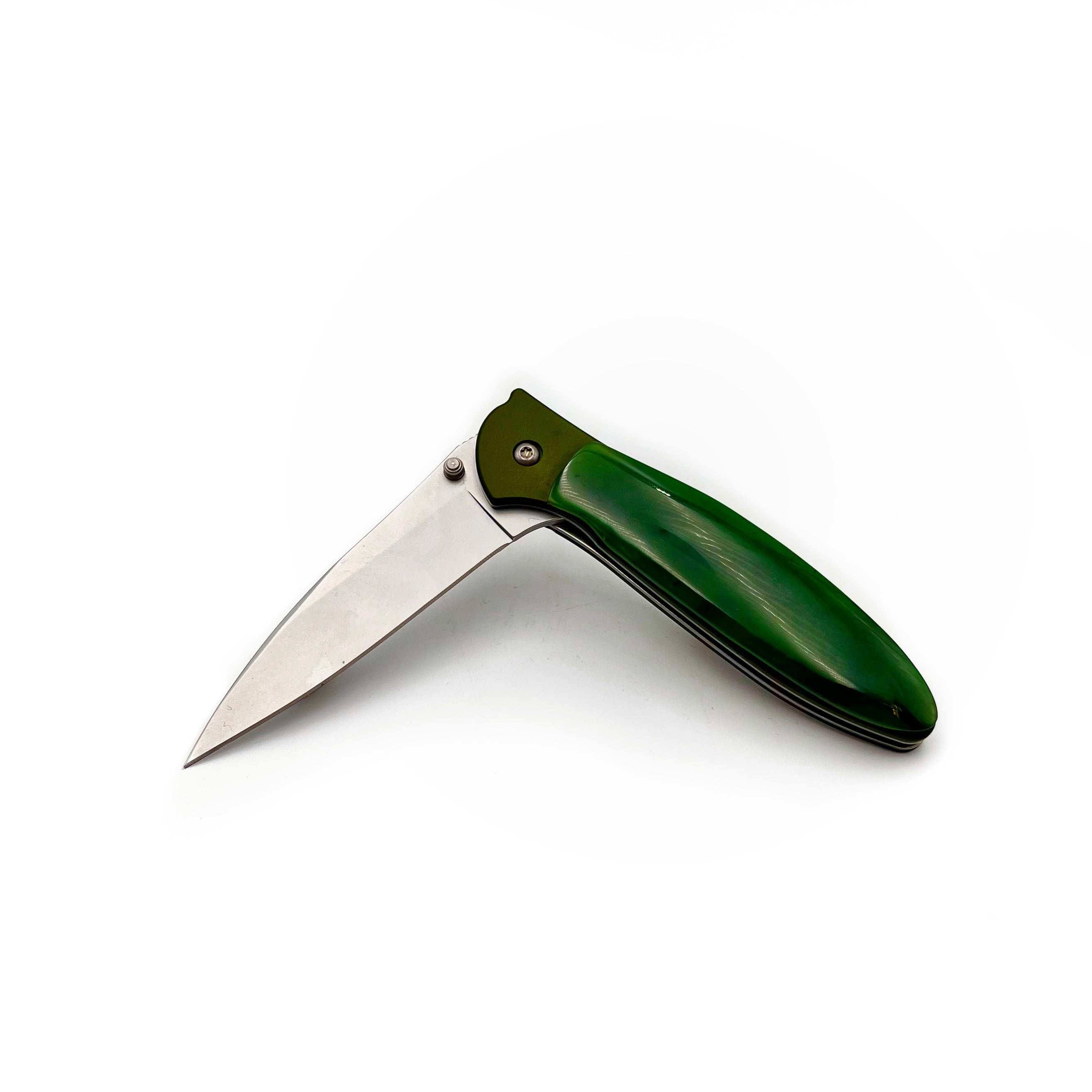 Kershaw Leek Jade Olive Pocket Knife – Houston Museum of Natural