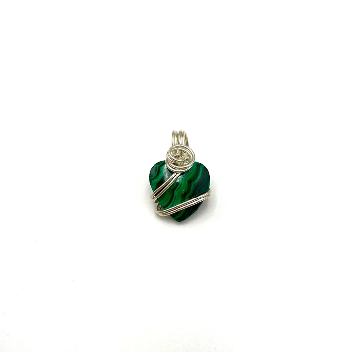 Malachite Heart Pendant