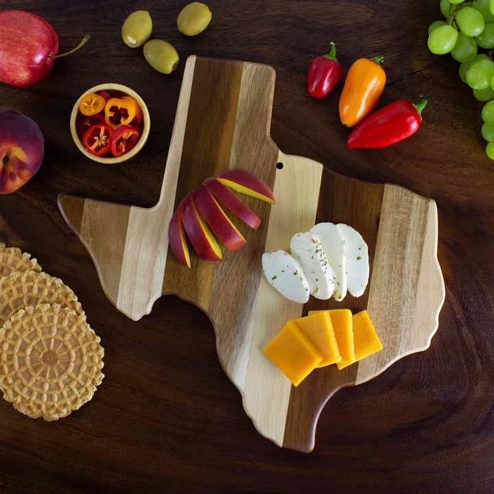 Texas Stripes Charcuterie Board