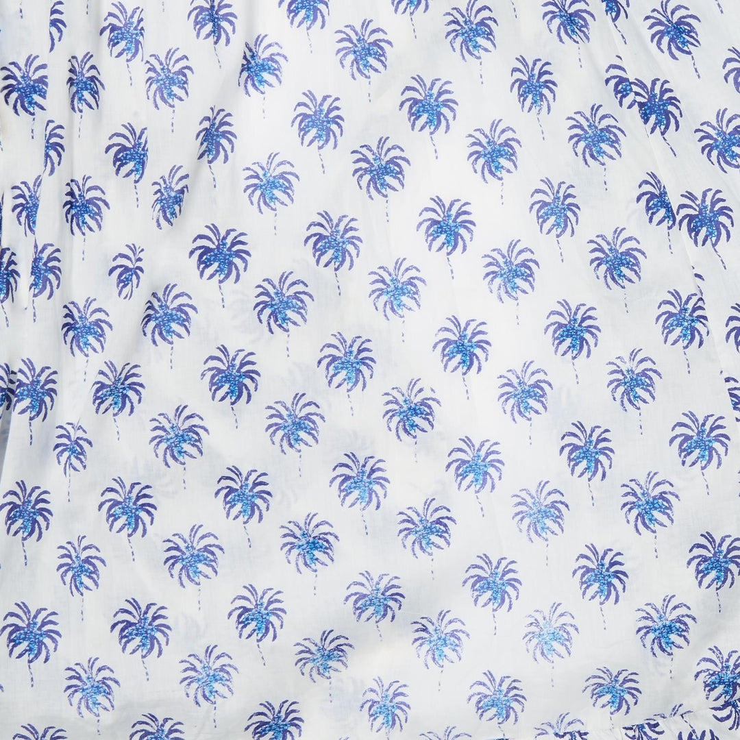 Tropical Wrap Dress