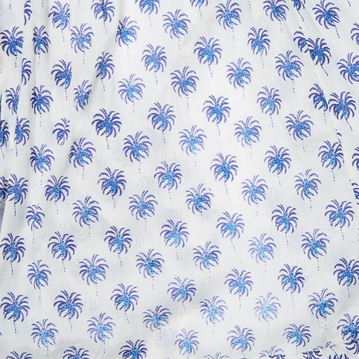 Tropical Wrap Dress