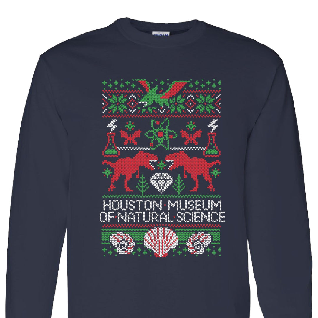 Ugly Christmas Long Sleeve Shirt, Youth