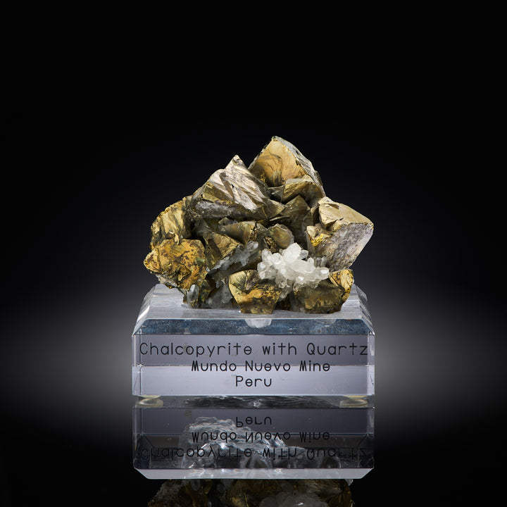 Chalcopyrite with Quartz