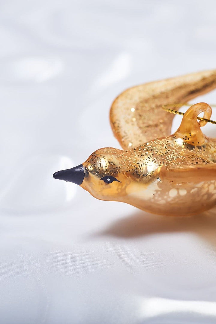 Golden Swallow Ornament