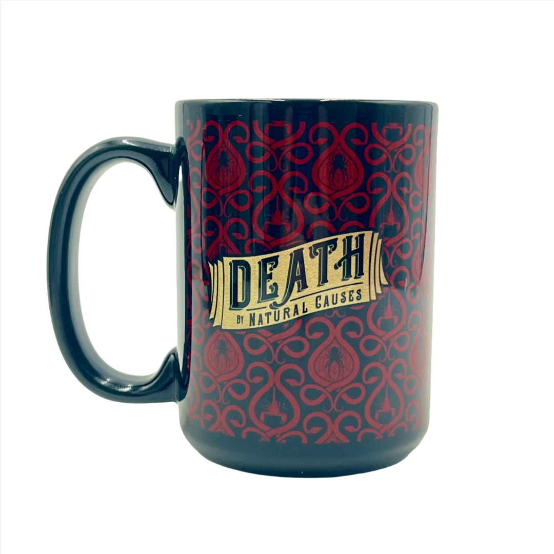 HMNS Death By Natural Causes Victorian Wallpaper Mugs