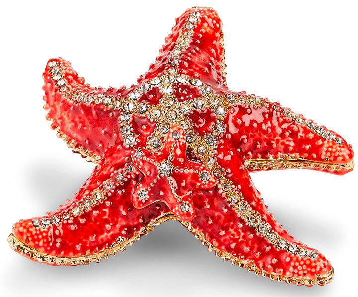 Coral Red Starfish Box
