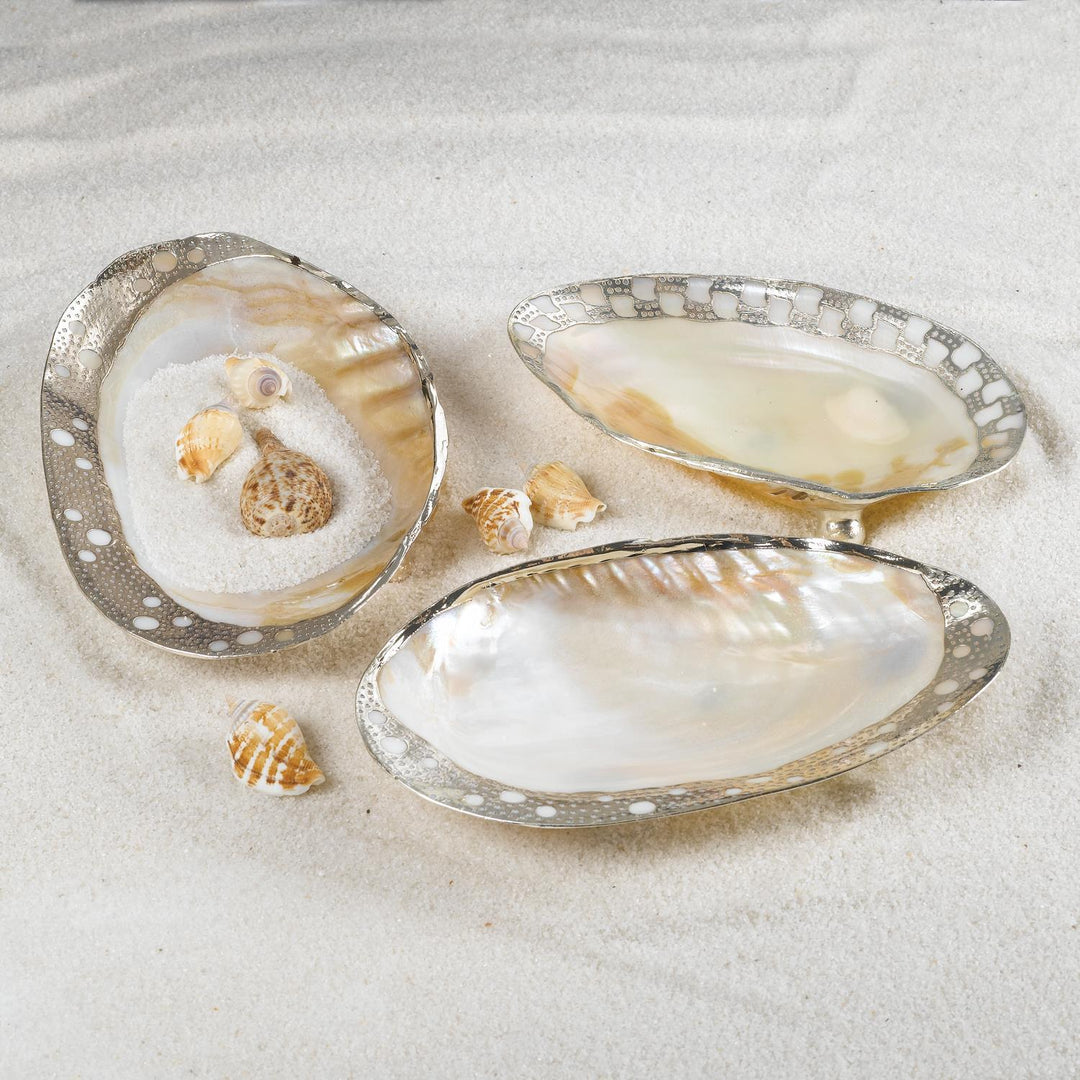 Silver Shell Dish