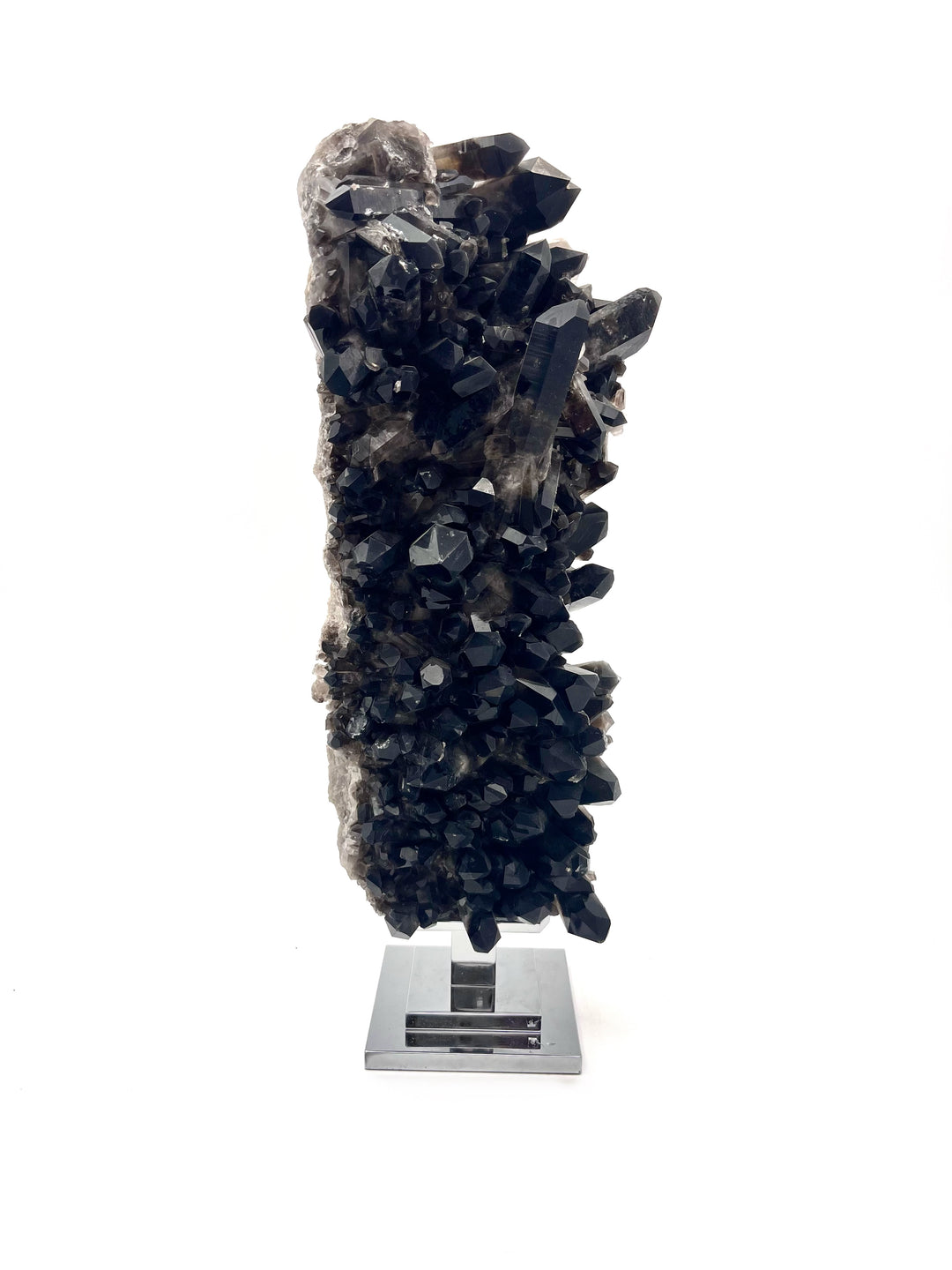 Black Quartz on Stand