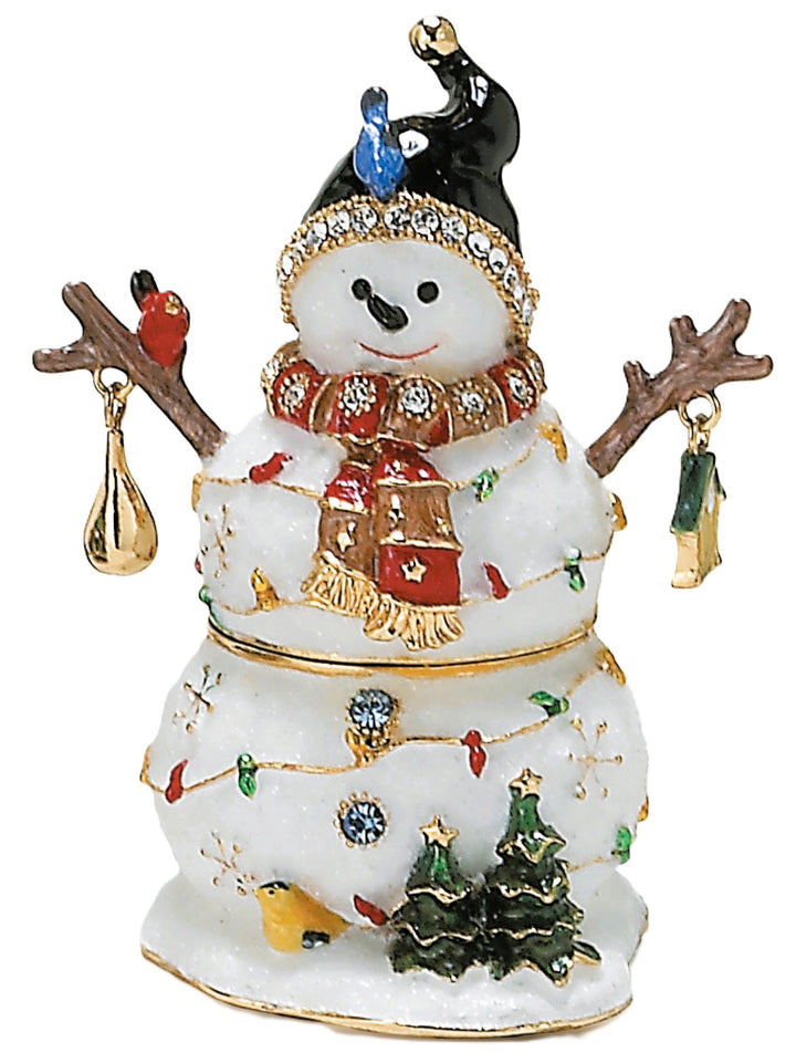 Snowman Trinket Box