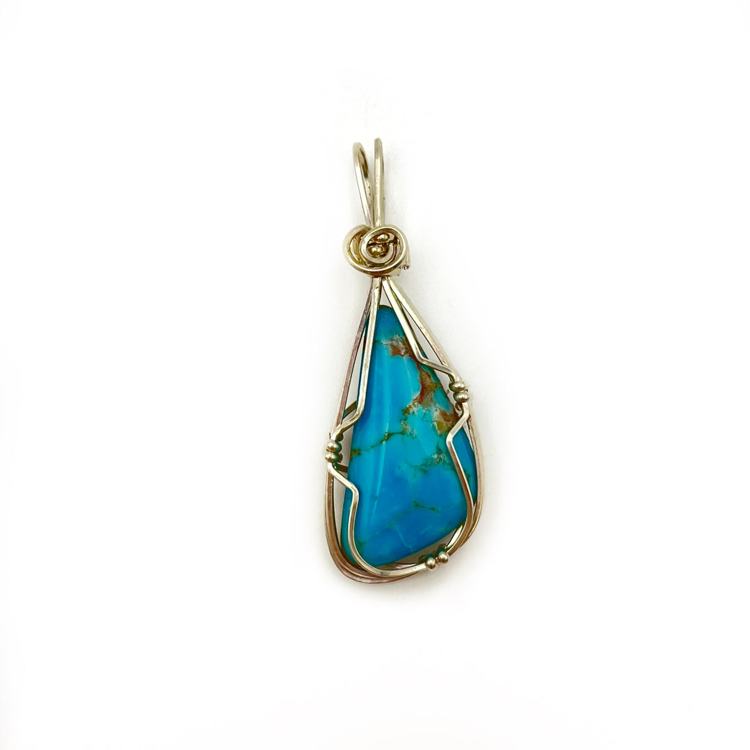 Kingman Turquoise Pendant