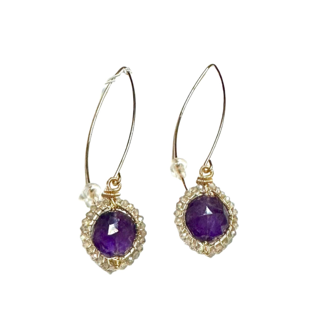 Amethyst Signature Sytyle Earrings