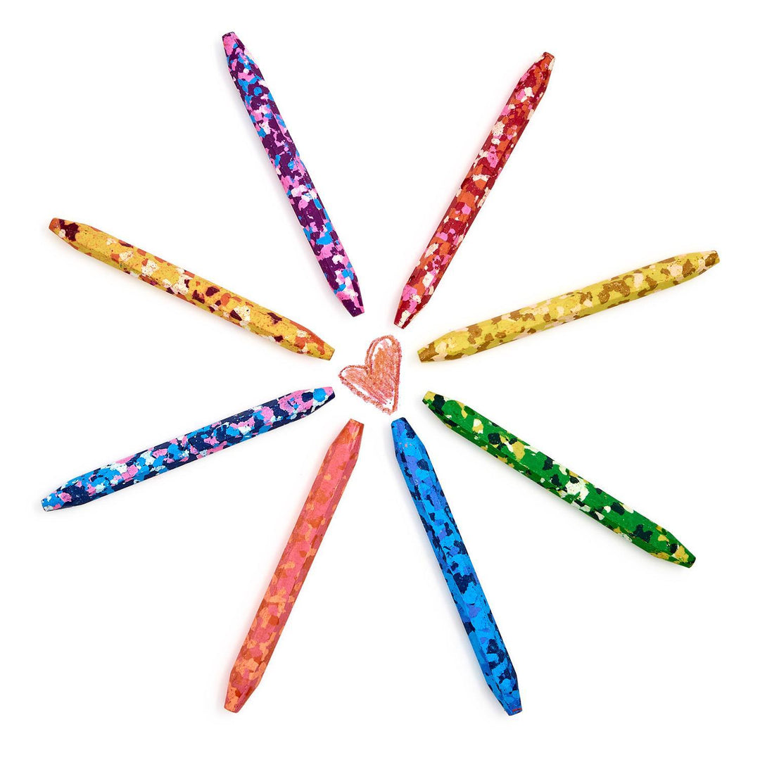 Confetti Crayons, Set of 8