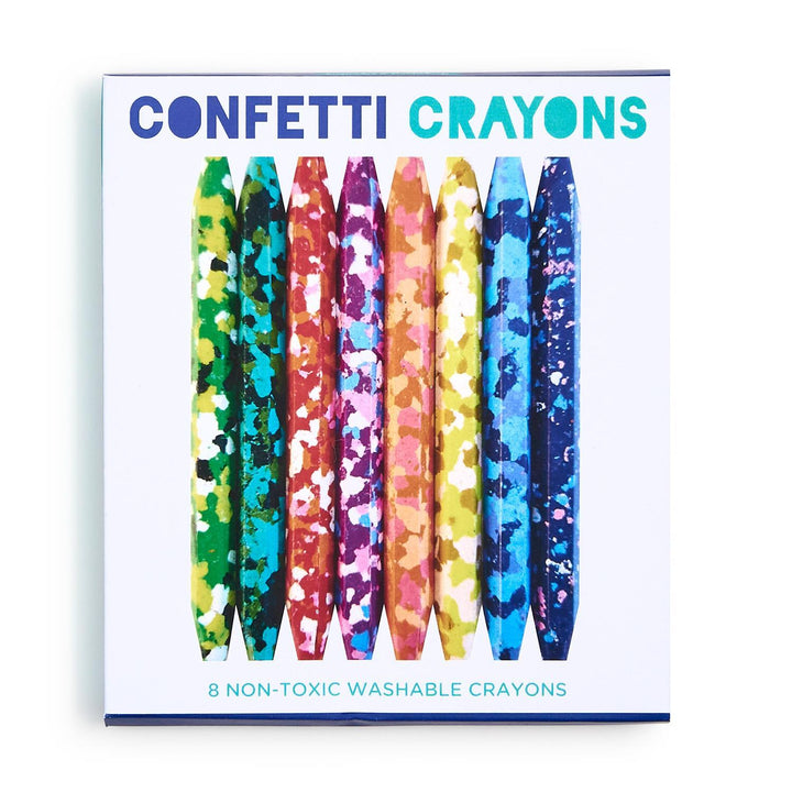 Confetti Crayons, Set of 8