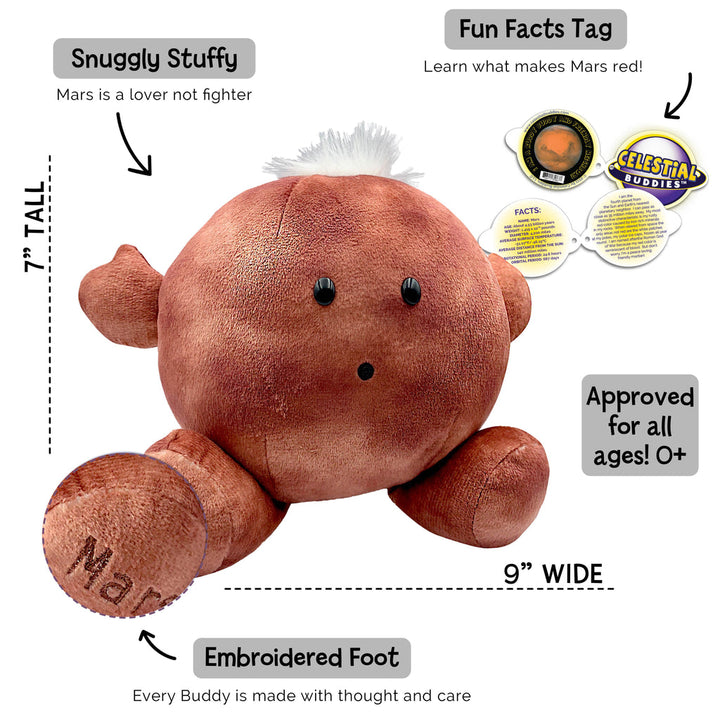 Mars Planet Plush Toy