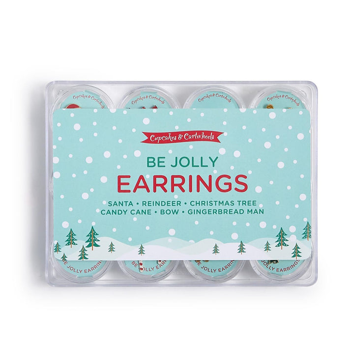 Enamel Stud Earrings