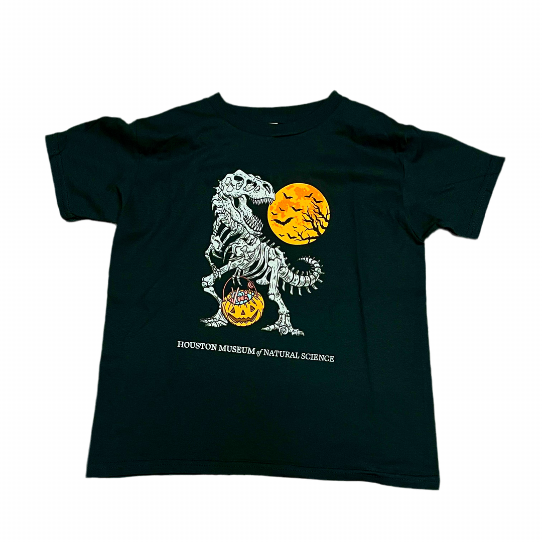 Glow in the Dark Halloween T.rex Youth T-shirt