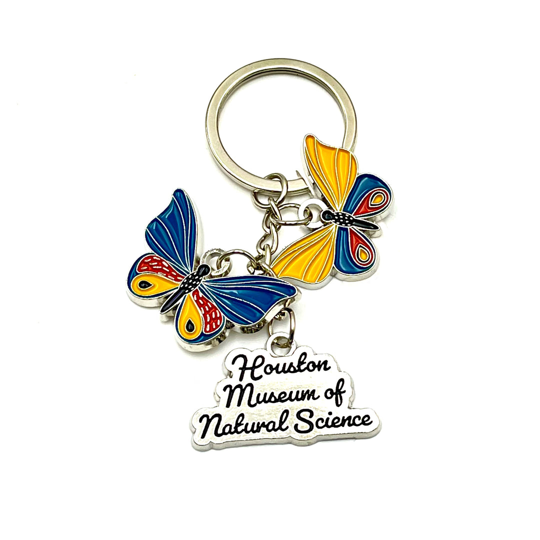 HMNS Butterflies & Wildflowers Keychain