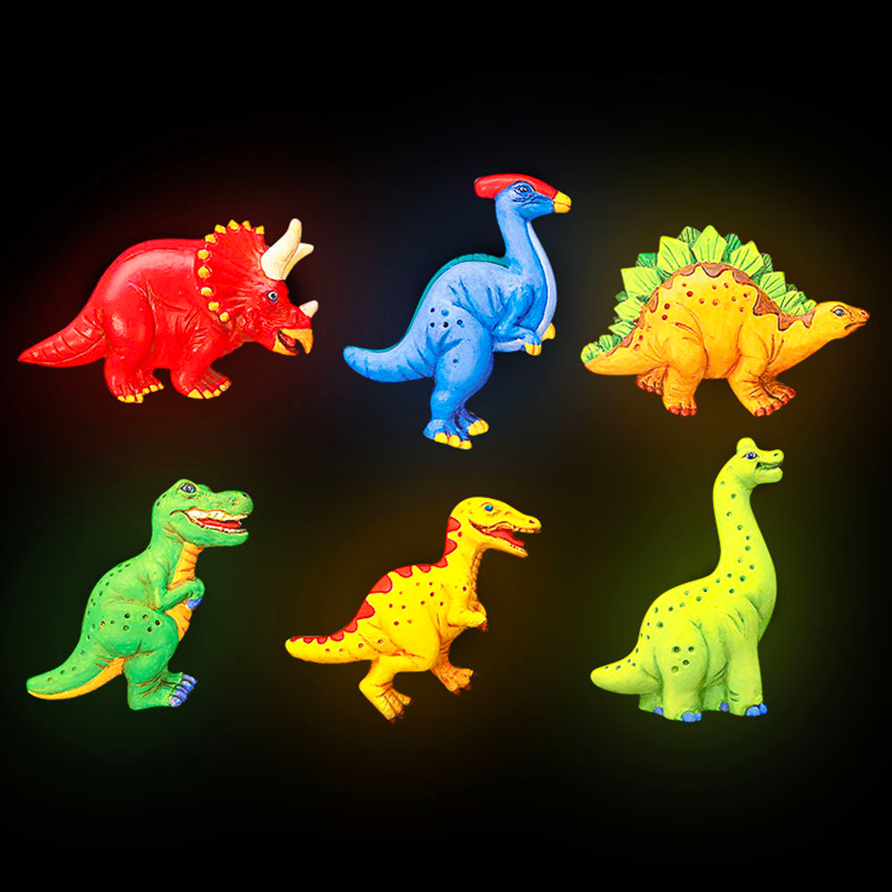 Mould & Paint Glow in the Dark Dinosaur Kit