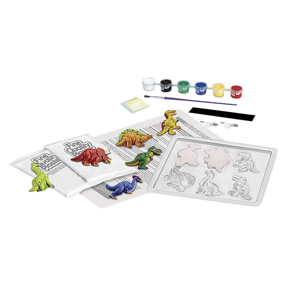 Mould & Paint Glow in the Dark Dinosaur Kit