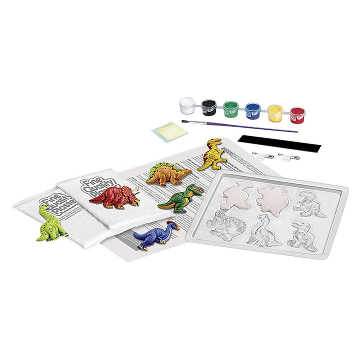 Mould & Paint Glow in the Dark Dinosaur Kit