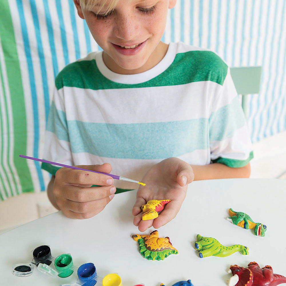 Mould & Paint Glow in the Dark Dinosaur Kit