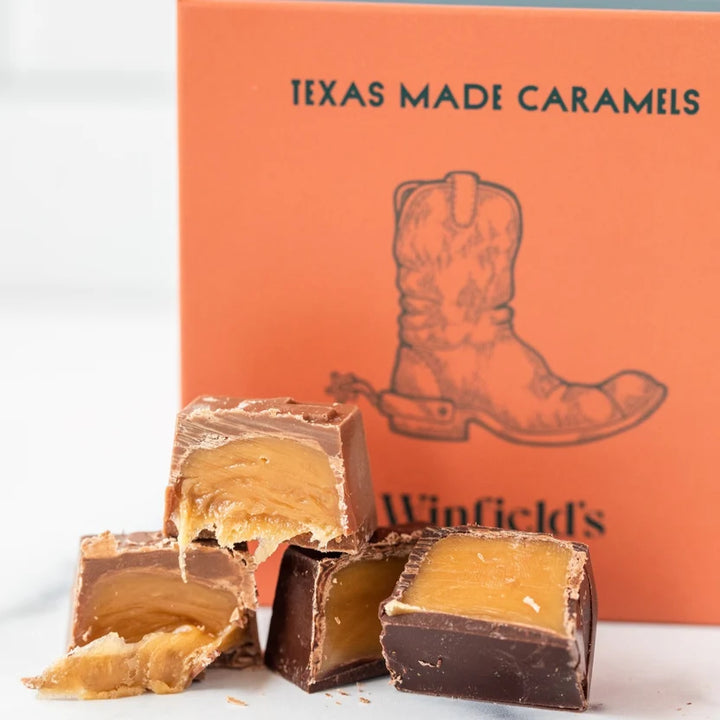 Texas Made Caramels 4 Pieces