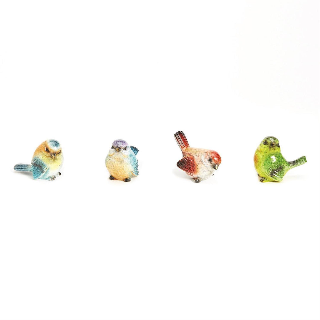 Hand-Painted Bird Figurines