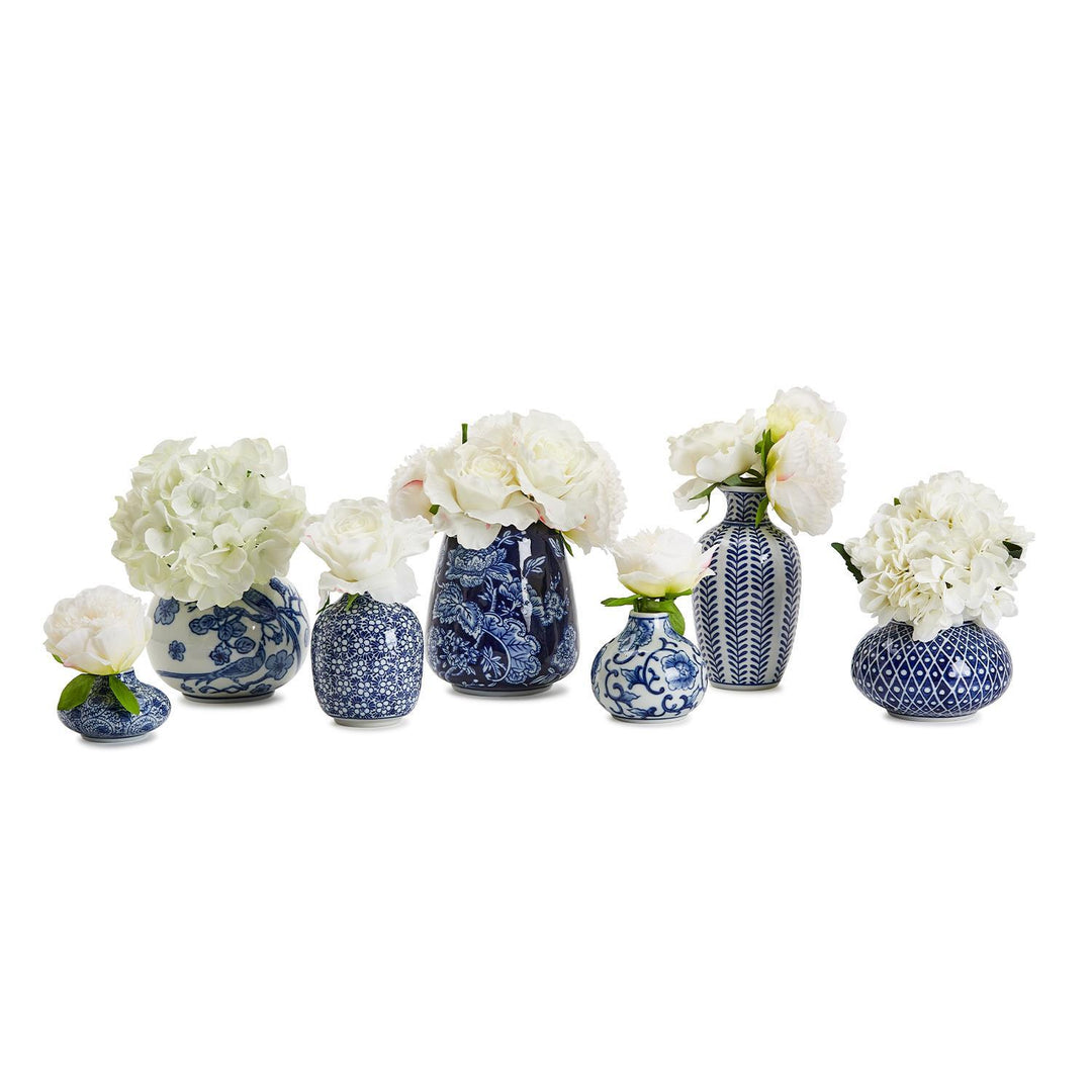 Blue & White Vase- XLarge