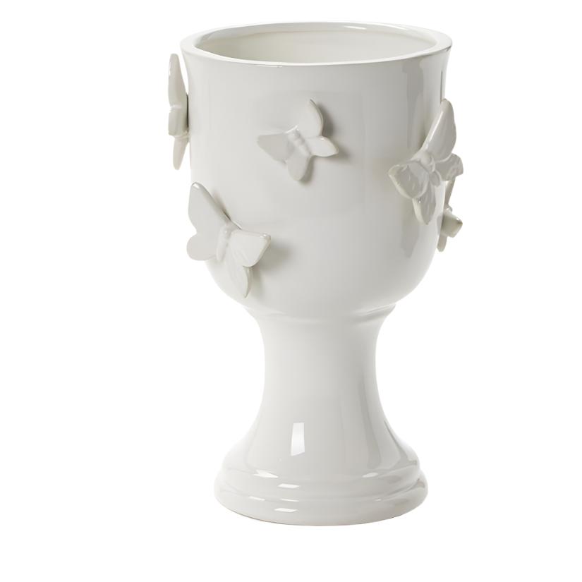 Butterfly Pedestal Cachpot- Small