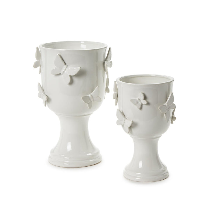 Butterfly Pedestal Cachepot- Small