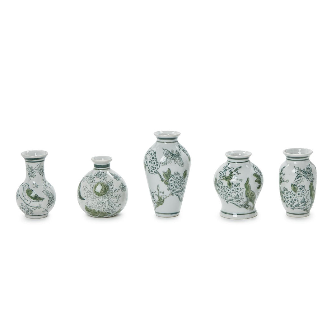 Primrose & Lotus Glass Vase- Small