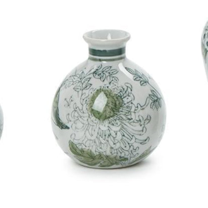 Primrose & Lotus Glass Vase- Small