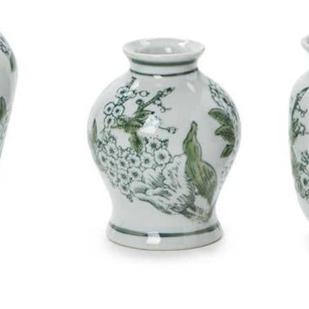 Primrose & Lotus Glass Vase- Small