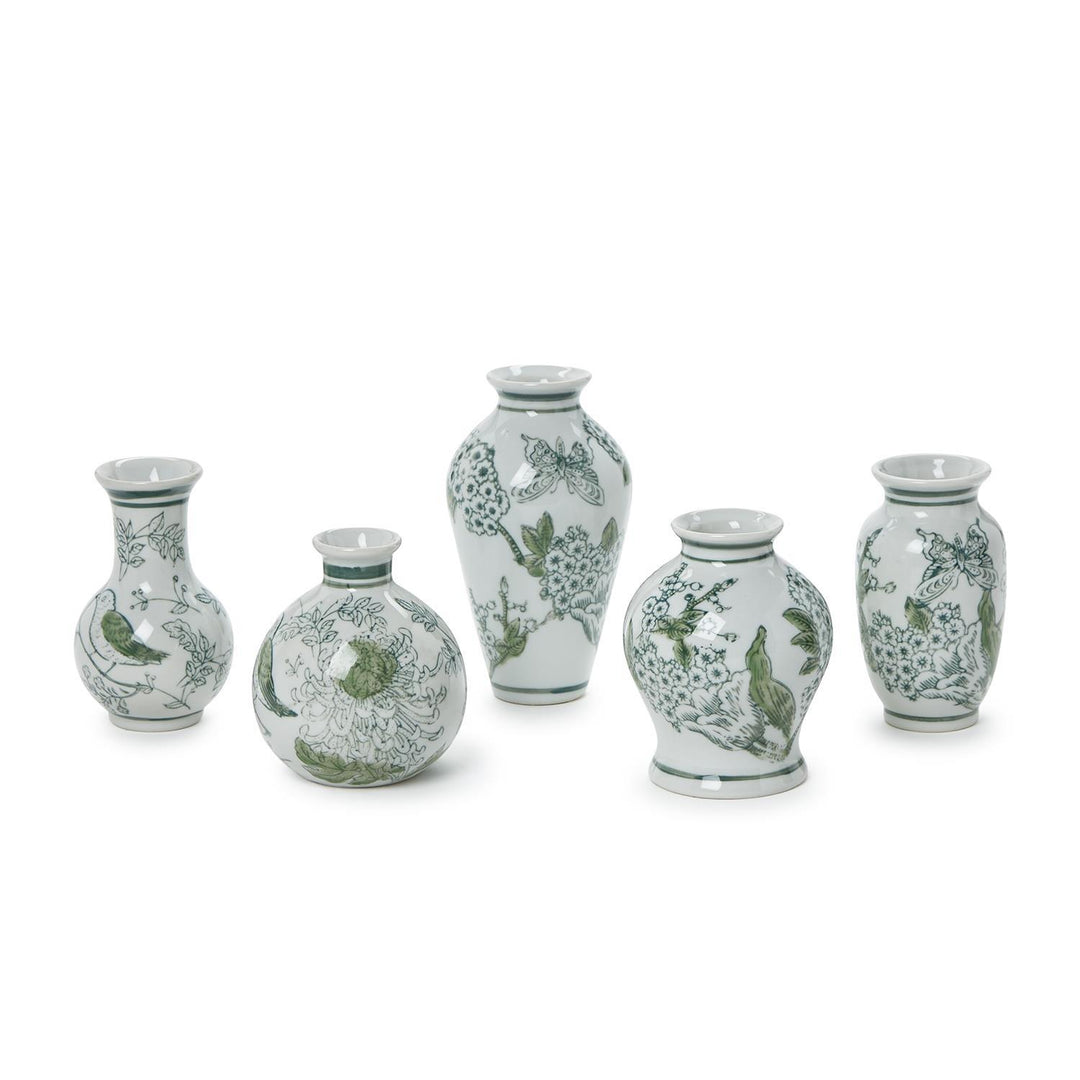 Primrose & Lotus Glass Vase- Small