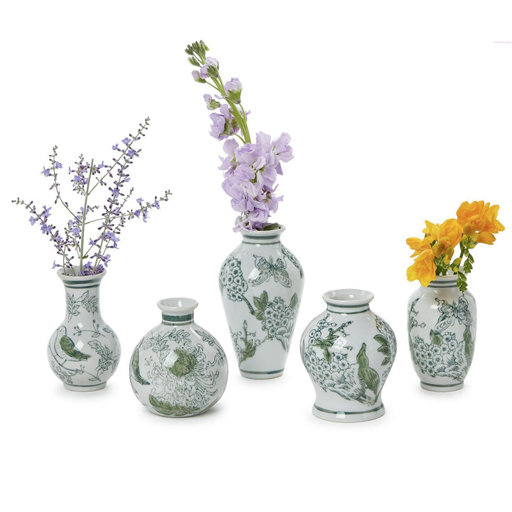 Primrose & Lotus Glass Vase- Small