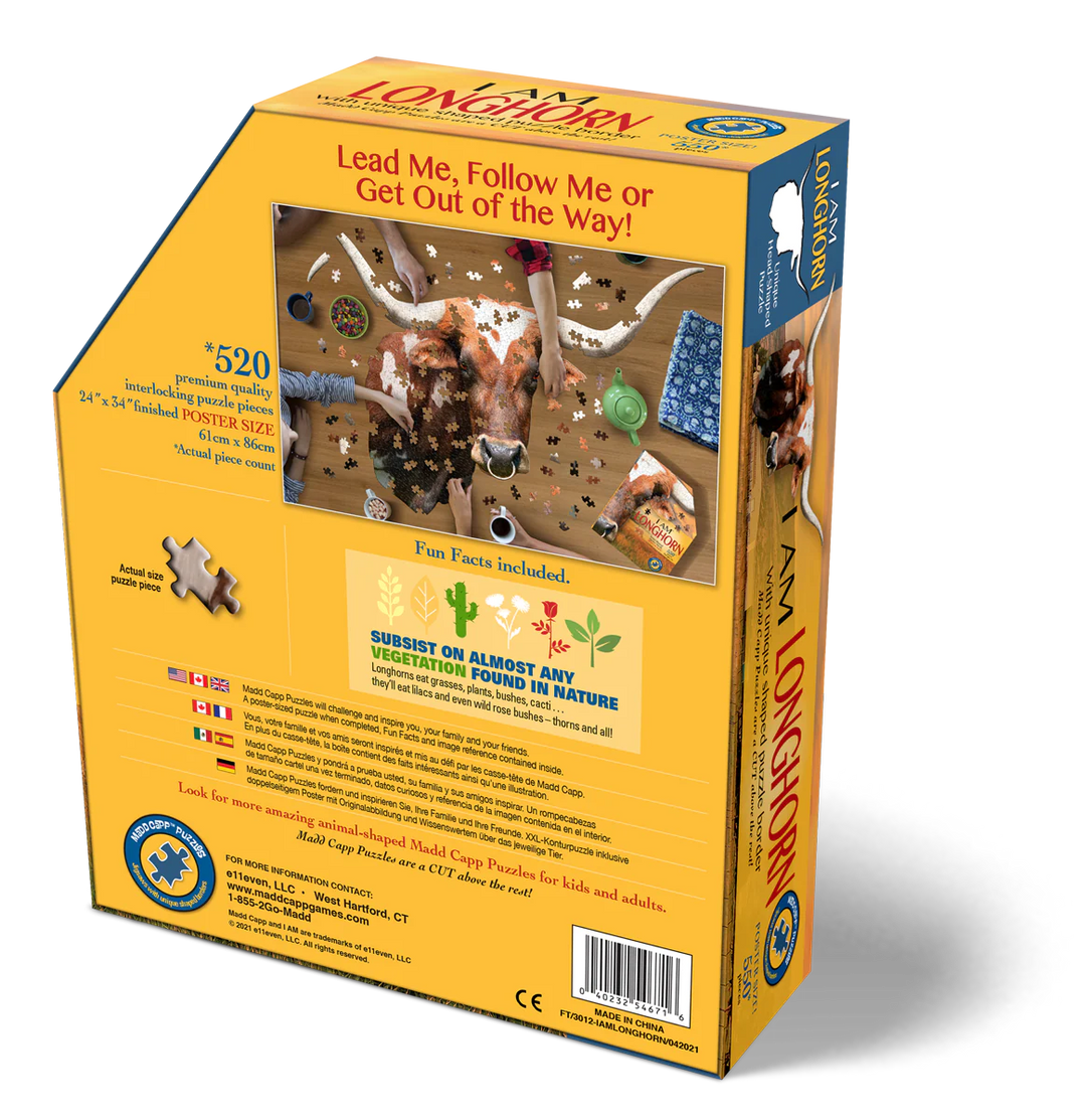 I am Longhorn Puzzle