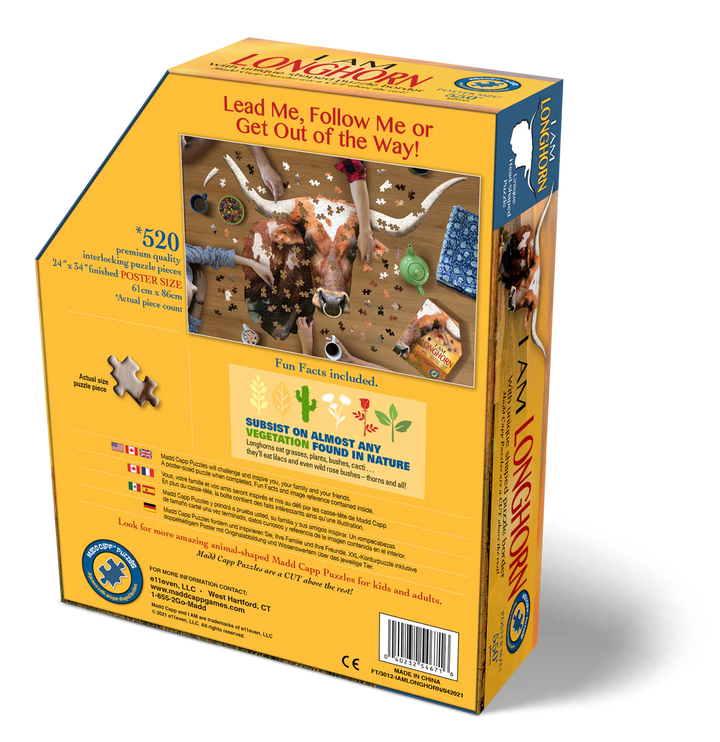 I am Longhorn Puzzle