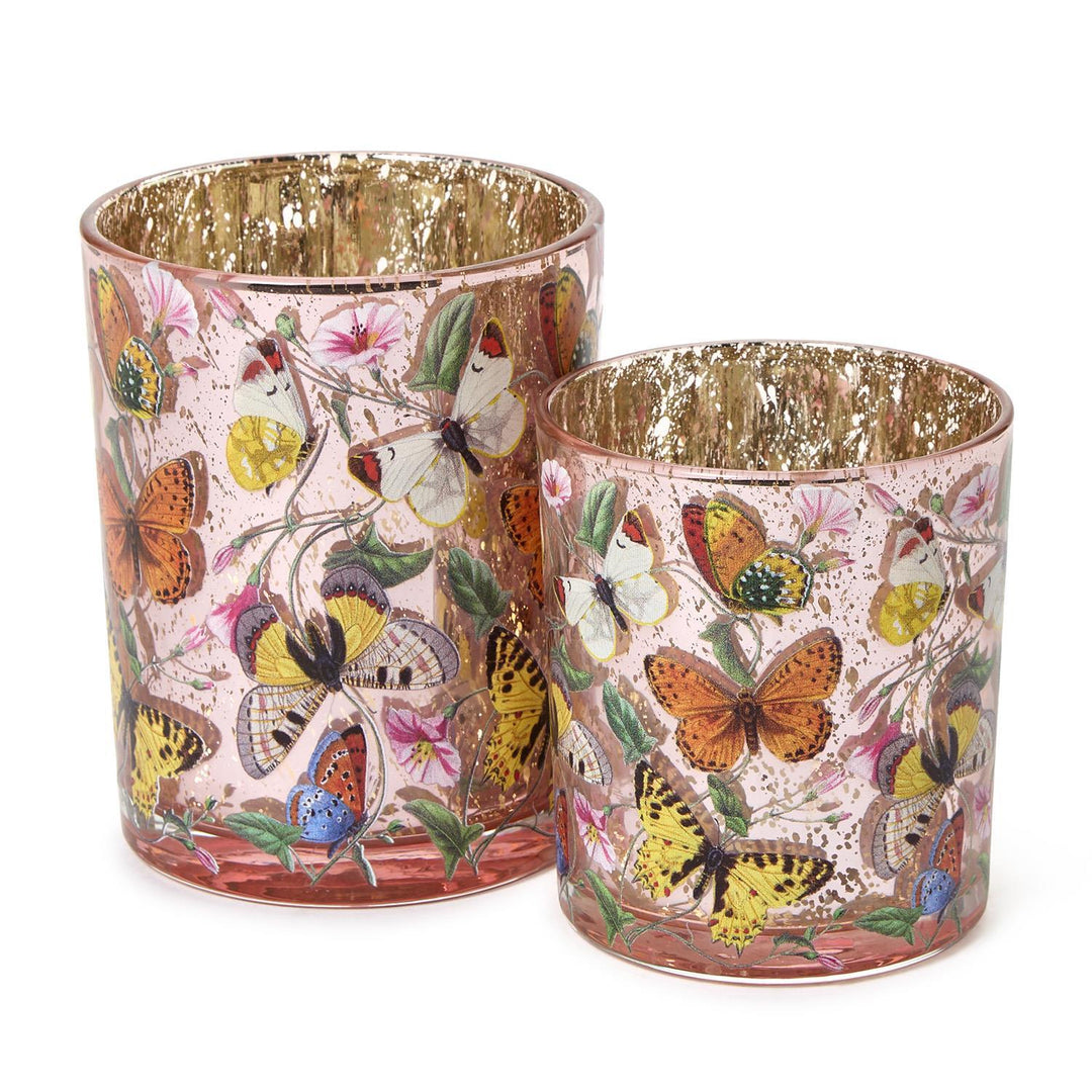 Butterfly Silhouette Votive & Tealight Candleholder- Small