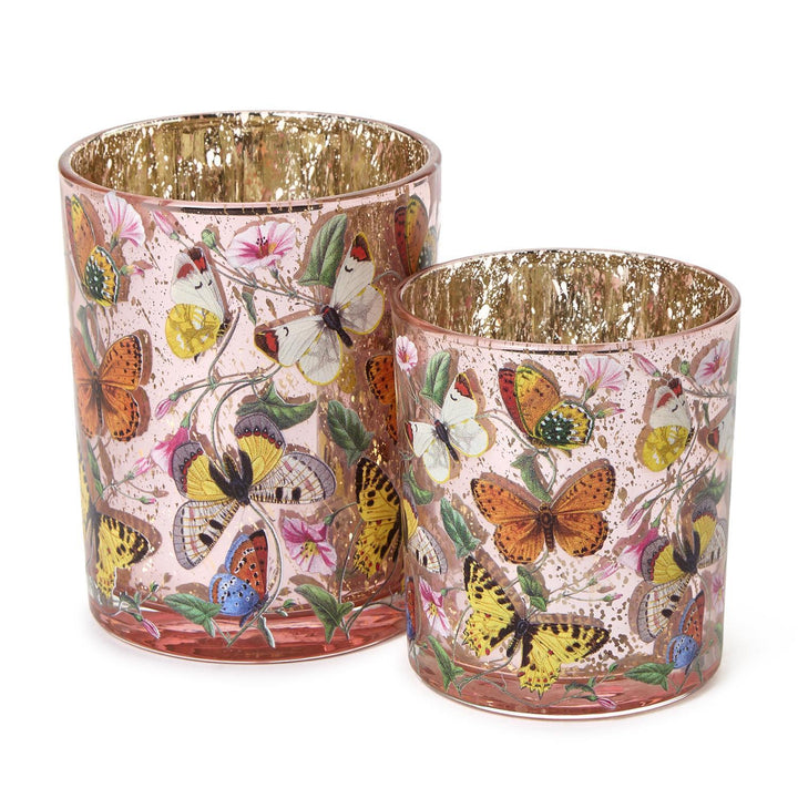 Butterfly Silhouette Votive & Tealight Candleholder- Small