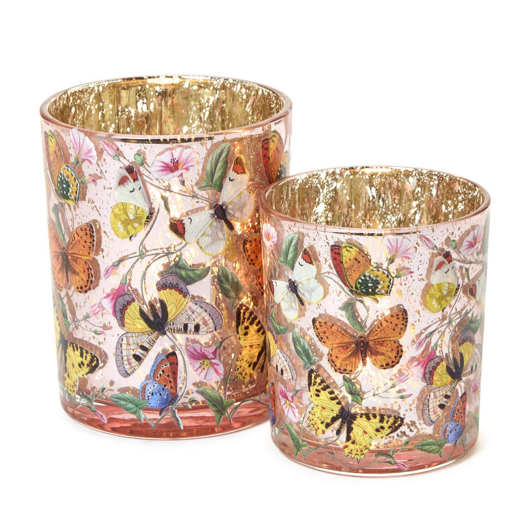Butterfly Silhouette Votive & Tealight Candleholder- Small