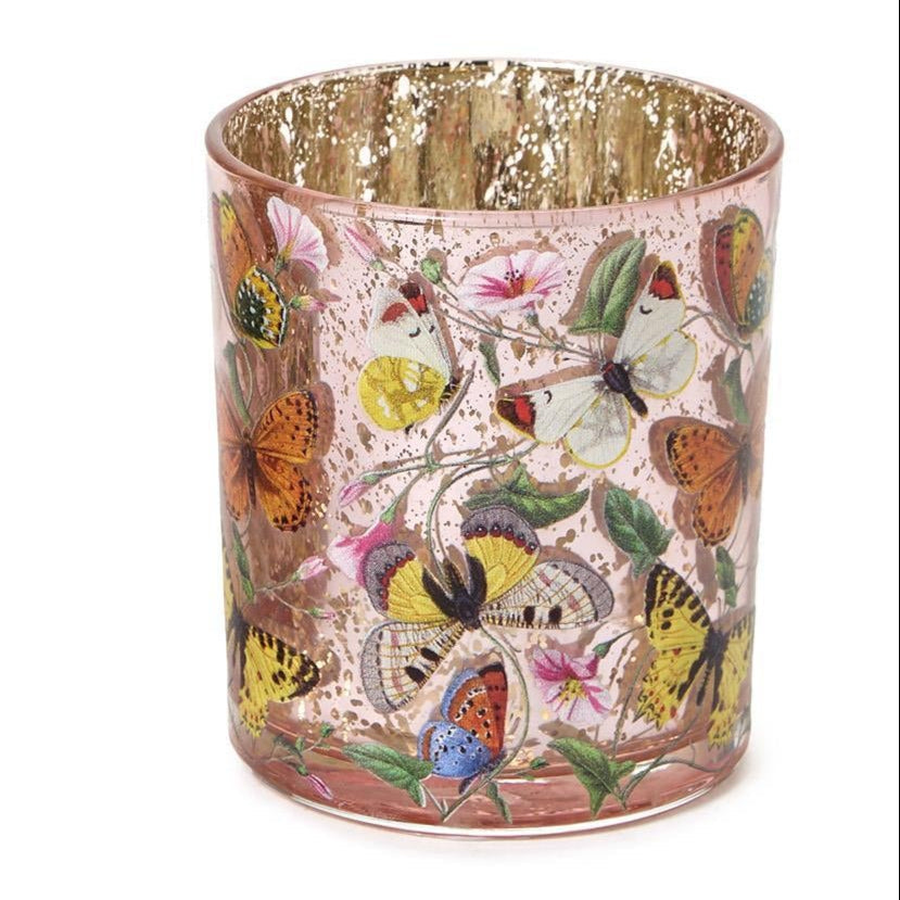Butterfly Silhouette Votive & Tealight Candleholder- Small